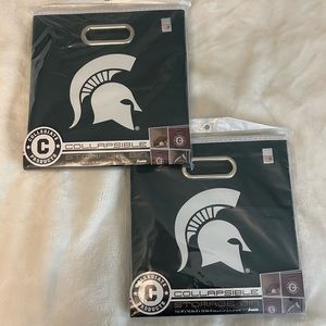 Collapsible storage bin